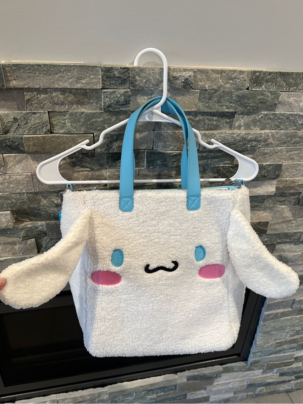 Cinnamoroll By Sanrio Loungefly Tote with Blue Handles